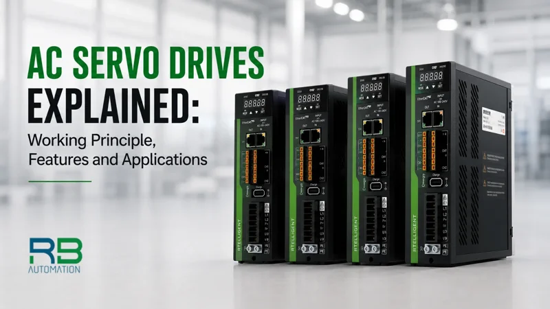 AC Servo Drives Explained: Working Principle, Features and Applications