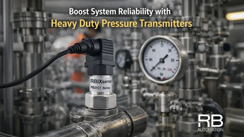 Boost System Reliability with Heavy Duty Pressure Transmitters