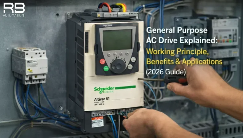 General Purpose AC Drive Explained: Working Principle, Benefits & Applications (2026 Guide)