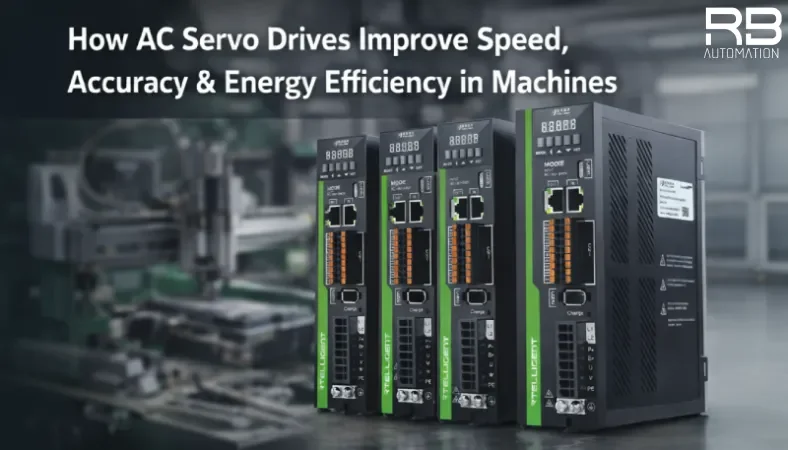 How AC Servo Drives Improve Speed, Accuracy & Energy Efficiency in Machines