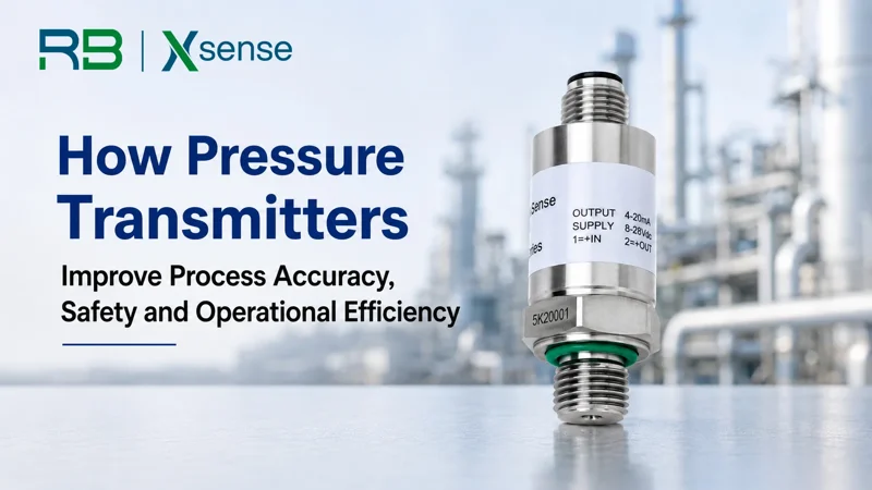 How Pressure Transmitters Improve Process Accuracy, Safety and Operational Efficiency