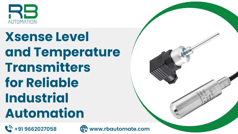 XSense Level and Temperature Transmitters for Reliable Industrial Automation